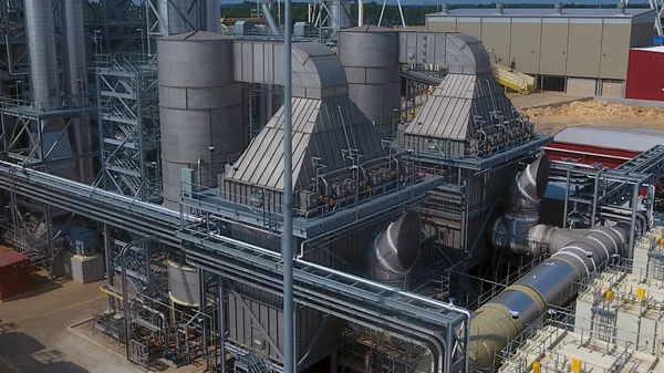 Dürr Megtec Part.X PW wet electrostatic precipitators – RoyOMartin OSB dryer