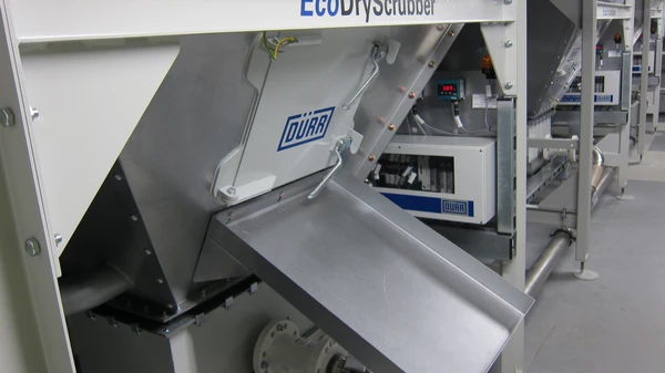 Overspray separation with EcoDryScrubber by Dürr