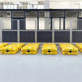 ProFleet 800 ProFleet 800: Fleet of automated guided vehicles (AGV).