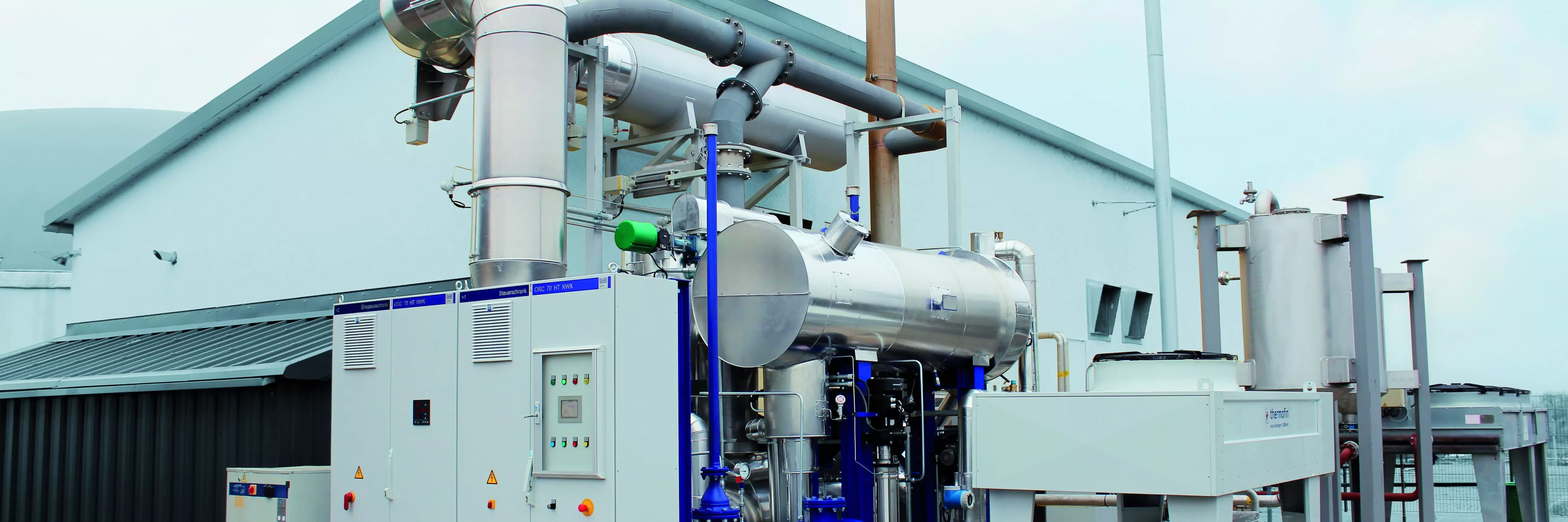 Installed ORC system in Groß-Gerau